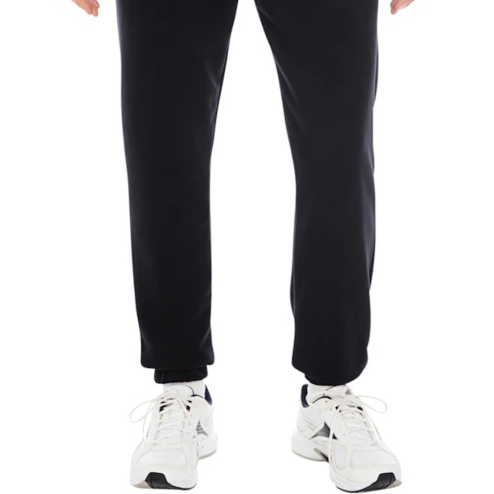 Burnside Tech Fleece Jogger Sweatpants Black with Camo accents LG NWT - Picture 4 of 12